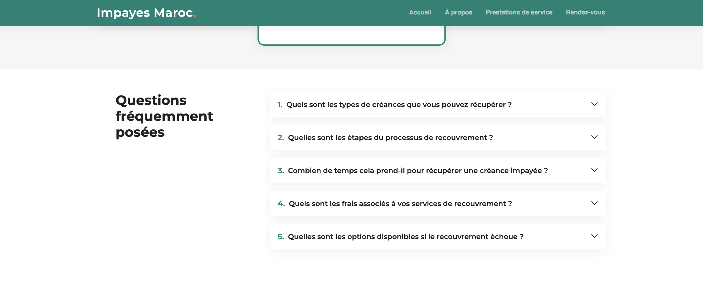 Impayes Maroc: Centralized Debt Management and Recovery Platform for Businesses slide 6