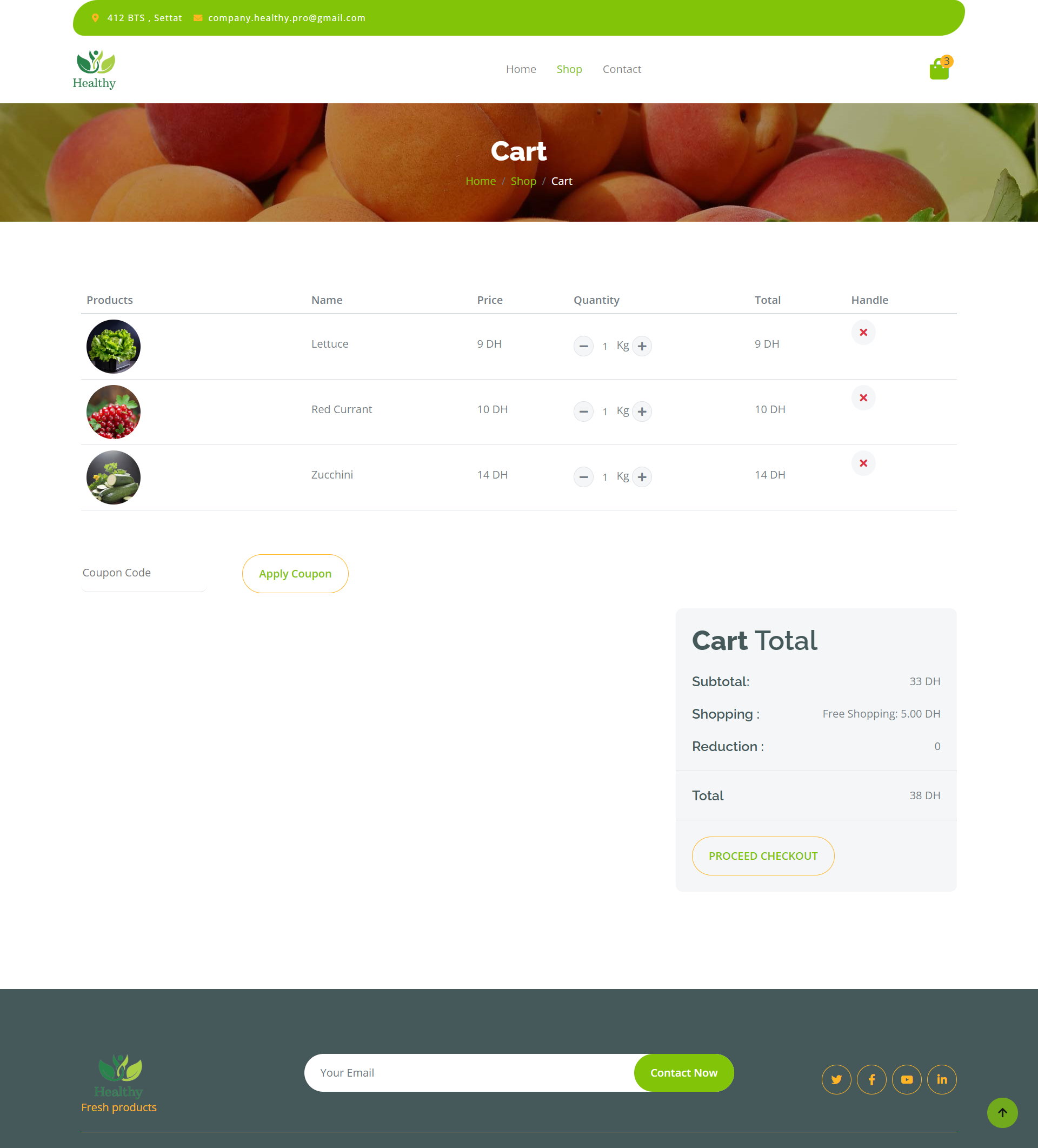 Online Supermarket Website slide 4