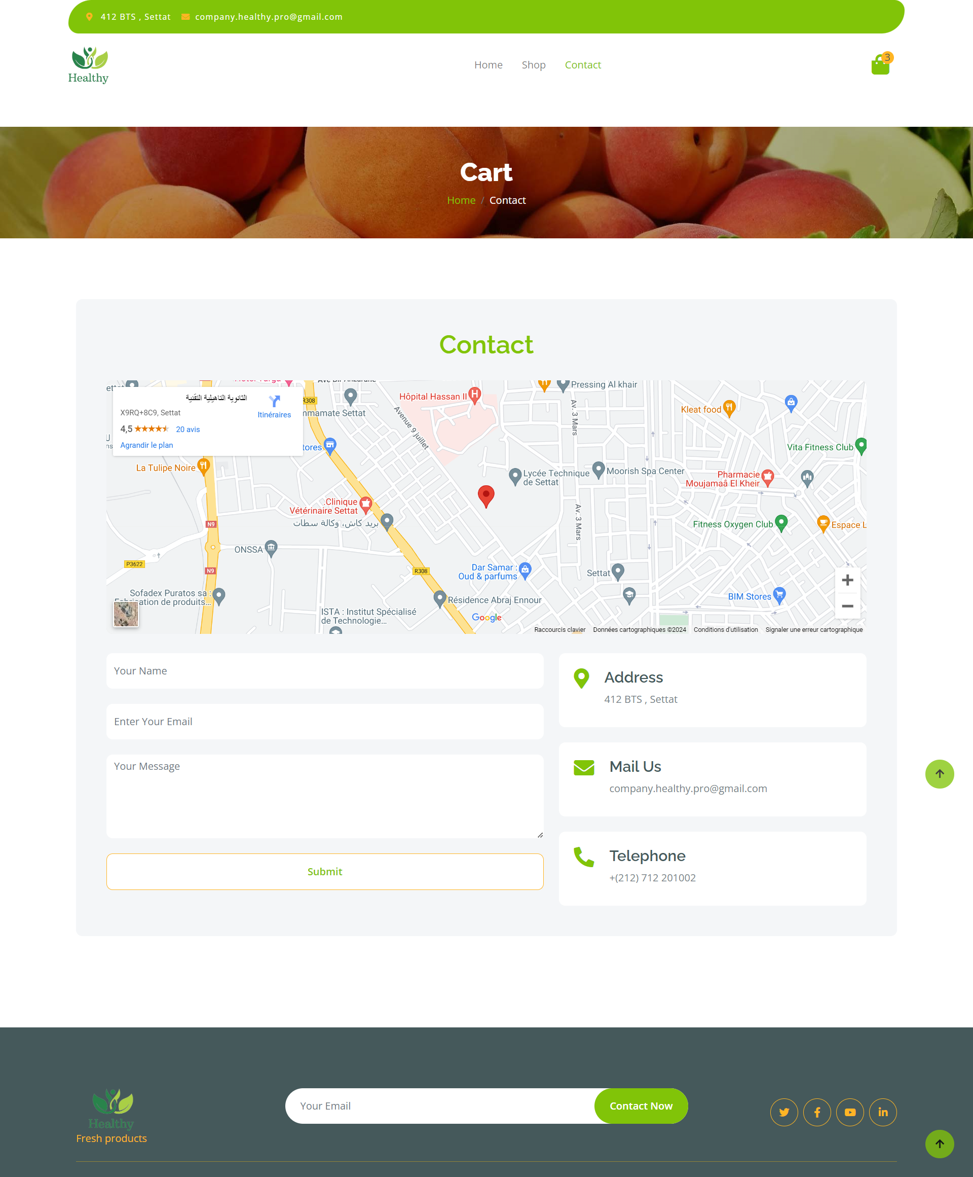 Online Supermarket Website slide 5
